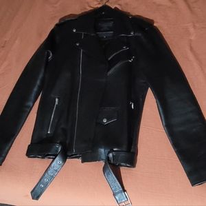 Motto Inspired 100% Leather Jacket (M)